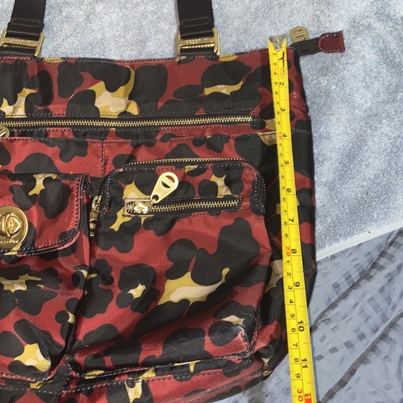 RARE Baggallini Scarlet Cheetah leopard shoulder Bag - Picture 10 of 12